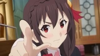原作小説最新第9巻に同梱される「この素晴らしいチョーカーに祝福を!」場面カット
