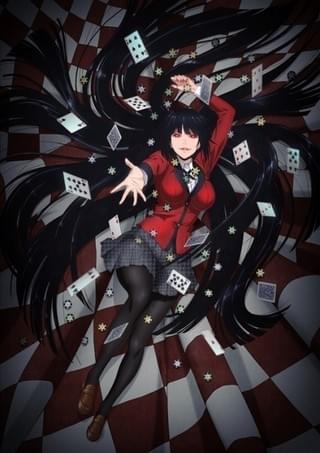 アニメ「賭ケグルイ」ティザービジュアル