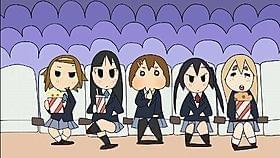 3頭身の「けいおん!」キャラがマナー指導「映画 けい