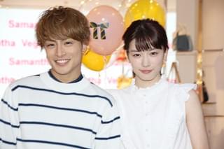 永野芽郁(右)と白濱亜嵐「ひるなかの流星」